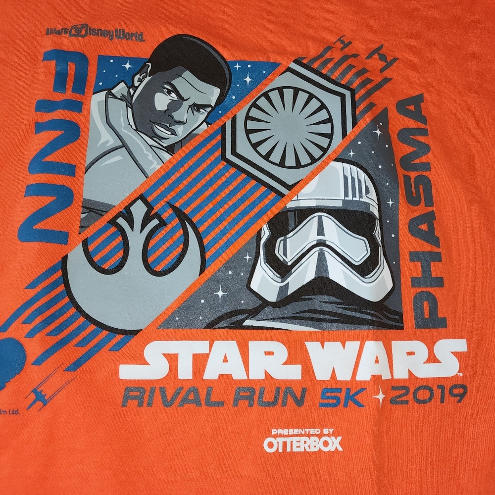 runDisney Star Wars Rival Run 2019 tahirt, size 2XL
